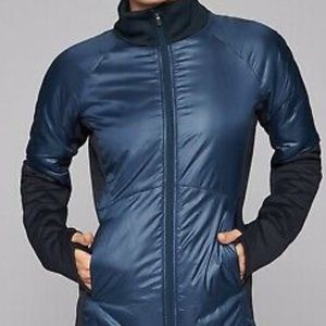 Athleta rock creek  jacket in navy